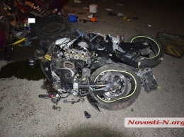 В Николаеве насмерть разбился мотоциклист