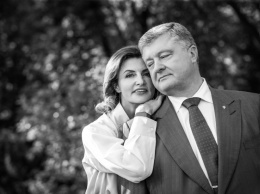 34 года счастя: Порошенко растрогал украинцев обращением к супруге
