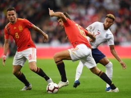 Англия - Испания 1:2 видео голов и обзор матча Лиги наций