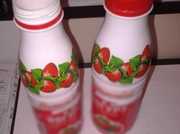 Харьковчане нашли сюрприз в бутылке с йогуртом (фото)