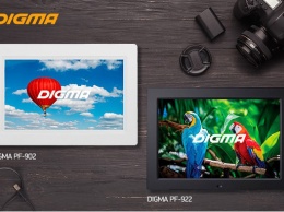 Цифровые фоторамки DIGMA PF-902 и PF-922