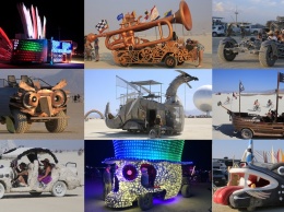 Самые яркие и необычные авто с фестиваля Burning Man 2018