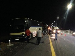 Под Воронежем на платной трассе столкнулись два пассажирских автобуса: пятеро погибли, 14 ранены