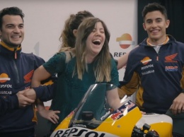 MotoGP: розыгрыш от Маркеса и Педросы - фото c с сюрпризом (видео)
