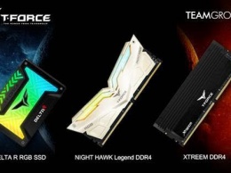 Накопитель TEAMGROUP T-Force Gaming Luminous SSD и память класса high-end