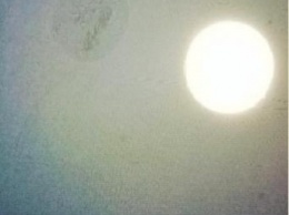 НЛО был замечен вчера вечером рядом с Луной в США