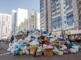 В Челябинске жилые районы утонули в кучах мусора