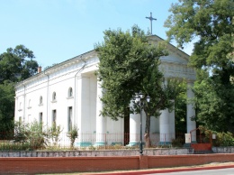 В центре Керчи отмечает 25 годовщину возрождения католический храм