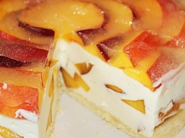 ПП-десерт - Творожно-йогуртовый торт "Нотка лета"