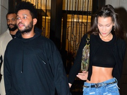Снова вместе: Беллу Хадид и The Weeknd сфотографировалии на свидании в Нью-Йорке