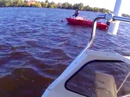 Глава запорожского рыбоохранного патруля обмывал новый катер - есть погибшие (Видео)