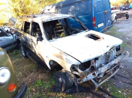 Выступавшему за отставку Терещенко активисту сожгли авто: фотофакт