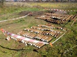 В Одесской области нашли целый арсенал боеприпасов времен Второй мировой войны