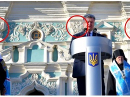 Зрада: Порошенко выступил под российскими двуглавыми орлами