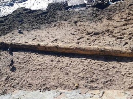 Море вынесло на бердянский пляж любопытный артефакт?