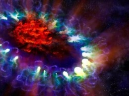 Астрономы показали на видео 25 лет жизни сверхновой звезды SN 1987A