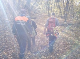 Двух заблудившихся женщин нашли крымские спасатели в горно-лесной местности