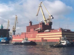 Запущен реактор первого российского плавучего атомного блока