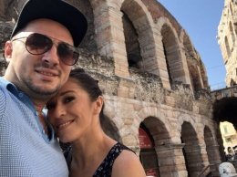 Итальянский уик-энд: Наталка Карпа вместе с мужем отпраздновала годовщину свадьбы в Вероне