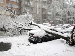 Киев заблокирован внезапным приходом зимы: множество ДТП, фото и видео коллапса