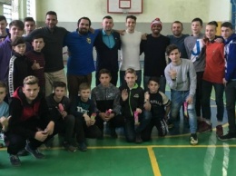ФК Львов посетил школу-интернат в Винниках
