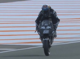 Первые ощущения Мигеля Оливеры на тестах IRTA MotoGP - видео и комментарии