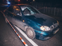 В Киеве Lanos сбил пешехода на Харьковском шоссе