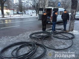 В Киеве злоумышленники похитили кабель правительственной связи