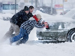 На Полтавщине с ухудшением погоды 140 человек попали в снежные ловушки