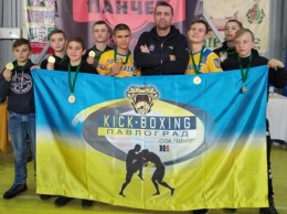 Павлоградские боксеры завоевали 8 медалей на Кубке Украины по кикбоксингу WAKO