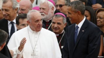 Начался визит папы римского Франциска в США