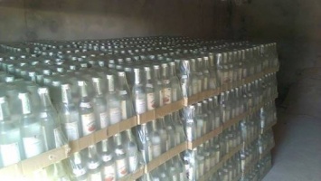 В Броварах изъяли фальсифицированный алкоголь на более 300 тыс. грн