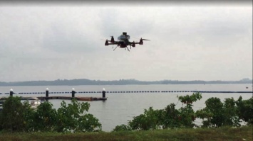 Почта Сингапура тестирует доставку дронами