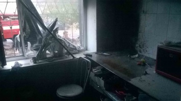 В Северодонецке горело кафе, эвакуировали 11 человек