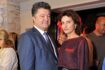 Своего мужа Марина Порошенко поздравит по телефону