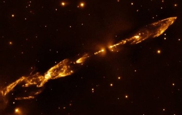 Астрономы показали джеты протозвезды
