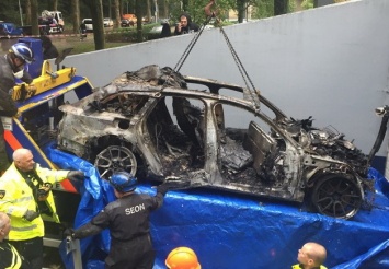 О Боже: угнанную Audi за 400 тысяч евро нашли сожженной!
