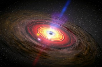 NASA опубликовано эксклюзивное видео поглощения черной дырой звезды (видео)