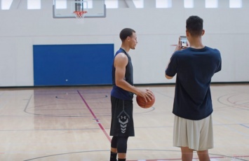 В новой рекламе живых фото на iPhone 6s снялся баскетболист NBA