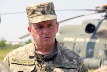 Ситуация на Донбассе еще очень далека от мира, вероятность эскалации конфликта остается значительной, - Муженко