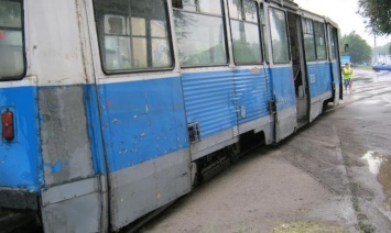В Днепродзержинске опять украли трамвайный кабель