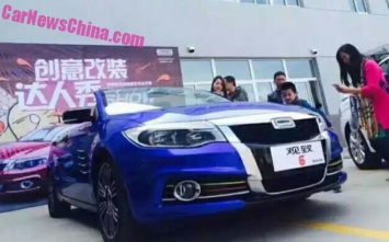 Qoros 6 – крутой китайский кабриолет для всей семьи
