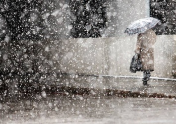 Завтра в Украине местами ожидается дождливая погода с мокрым снегом