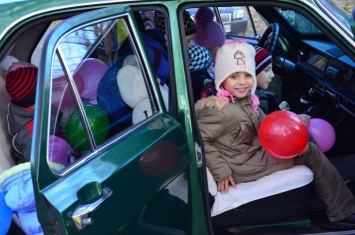 Автомобильный клуб устроил праздник для николаевских воспитанников детских домов