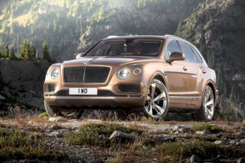 Купе Bentley Bentayga может появится в следующем году