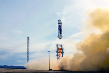 Многоразовая ракета Безоса вышла в космос - но не на орбиту, а это было бы сложнее