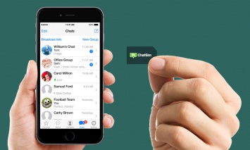 ChatSim Unlimited: SIM-карта для безлимитного общения в WhatsApp, Viber и iMessage