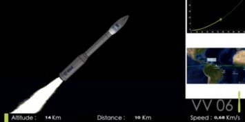 Франция запустила ракету-носитель с украинским двигателем