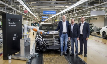 В Зиндельфингене с конвейера сошел 20 000 000-й Mercedes-Benz (видео)