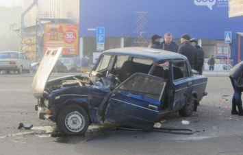 Страшная авария на Запорожском шоссе